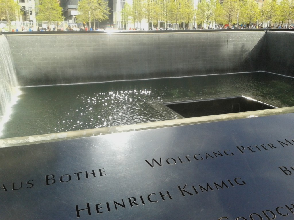 Ground Zero mémorial, new York, Tours jumelles