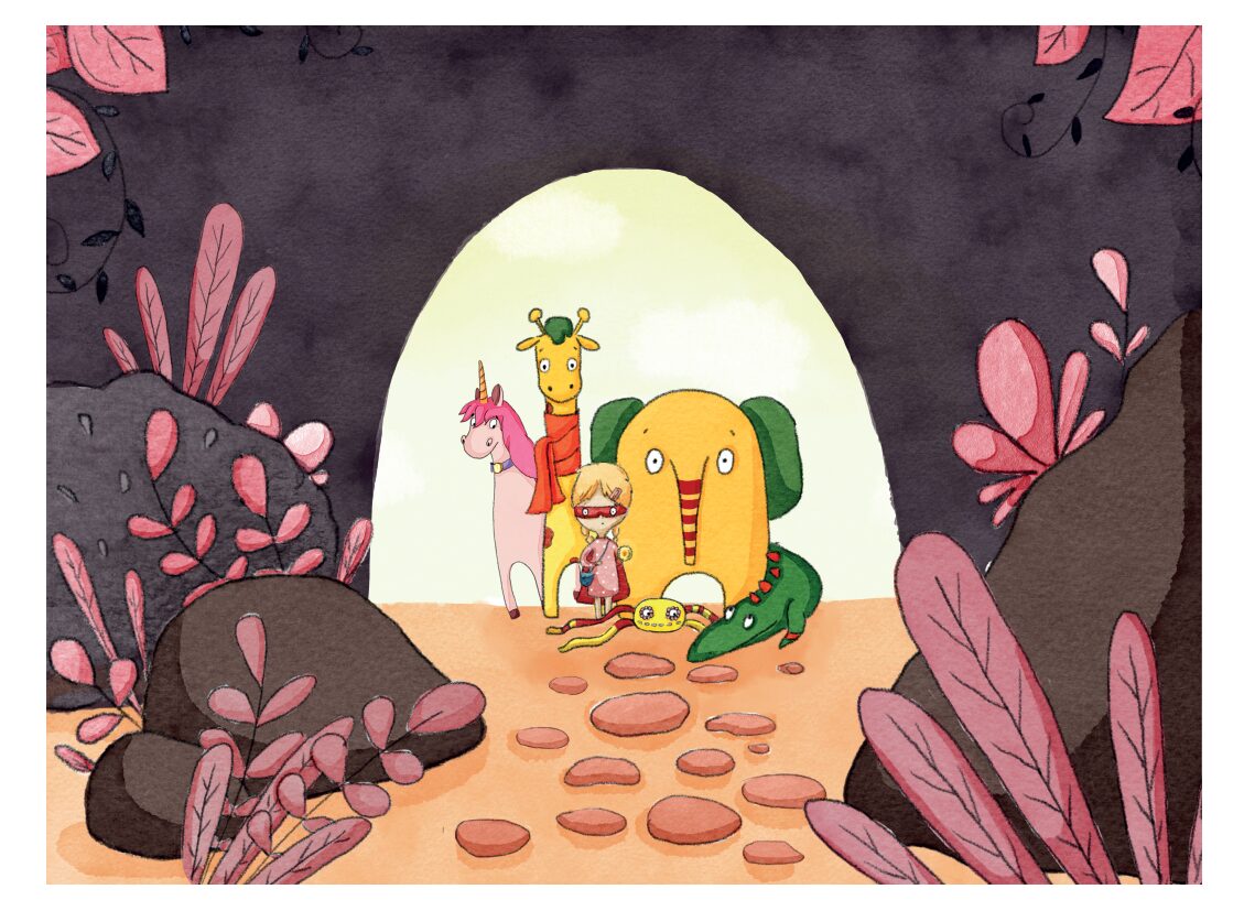 Butai kamishibai A4, livre : 'Les Aventures de Pia : les monstres de fumée' – Image 13