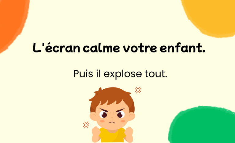 écrans et colère